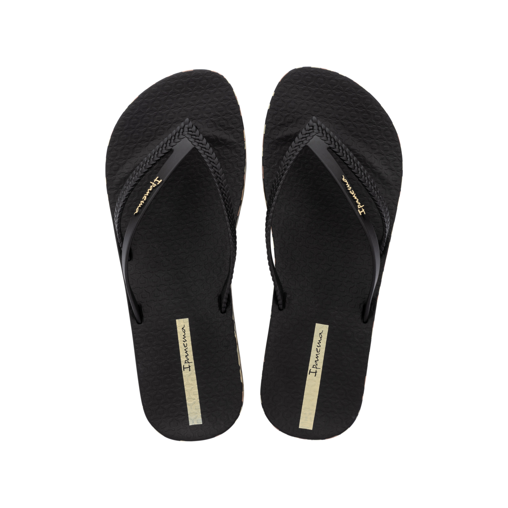 Ipanema Donna Bossa Soft V FEM, Colore: nero e oro., 35/36 EU Ipanema Donna Bossa Soft V FEM, Colore: nero e oro., 35/36 EU